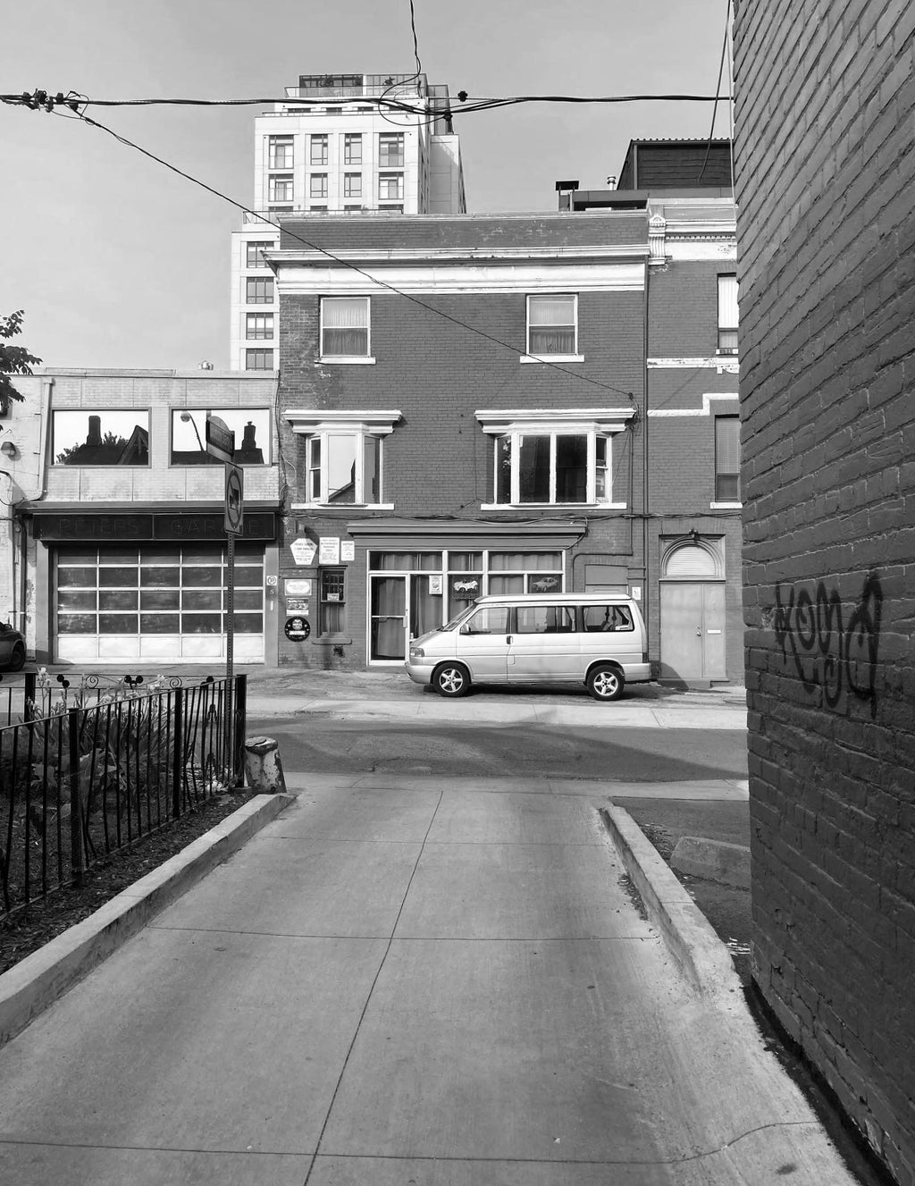 Van on Robert Street Photograph Print