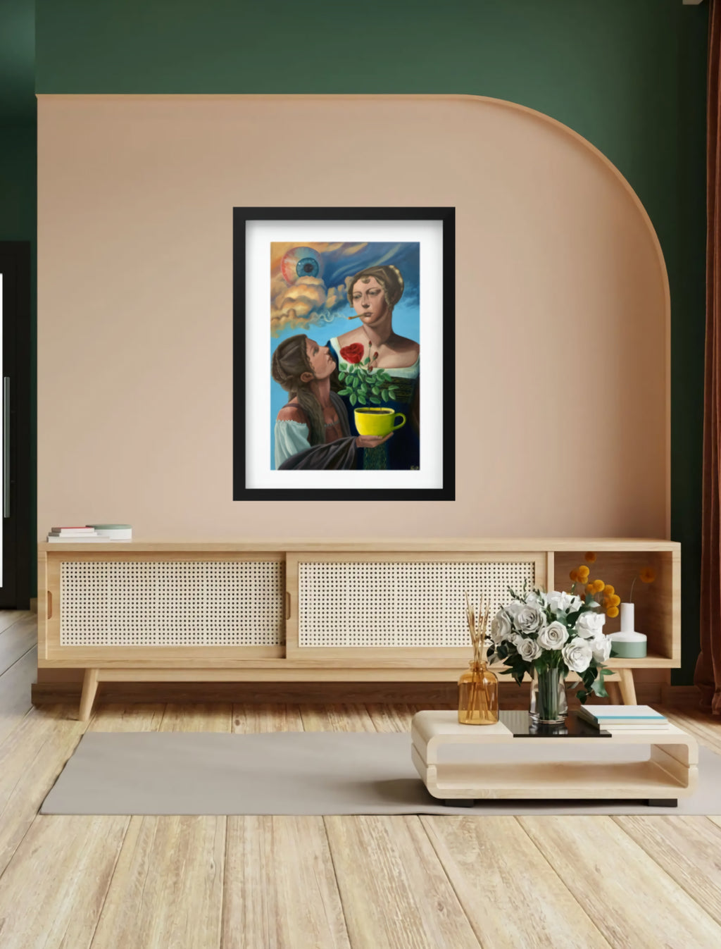 A Tableau of Prejudice Print