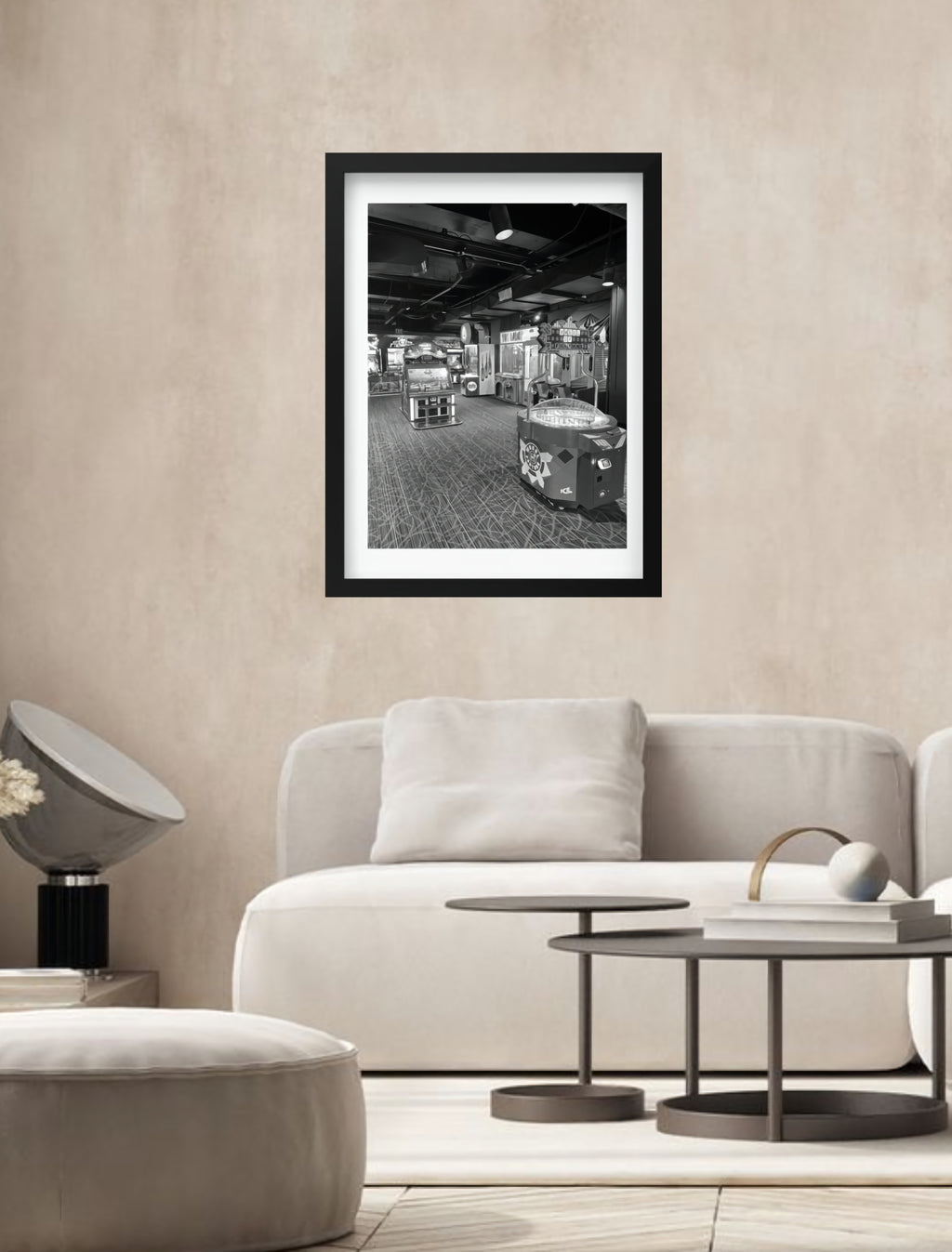 Hotel Arcade Photograph Print